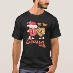 T-shirt C'Est La Saison Cute Chaud Coca Père Noël Cuisine 