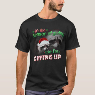 T-shirt C'Est La Saison D'Abandonner Donc J'Abandonne (Hol