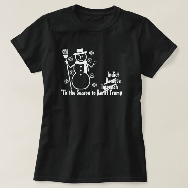 T-shirt C'est la saison de l'échec de l'enquête qui indiqu (Design devant)