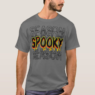 T-shirt C'Est La Saison D'Être Déplaisant, Retro Halloween