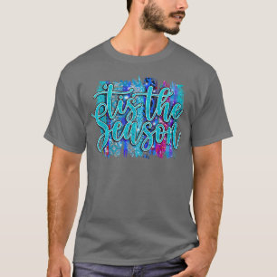 T-shirt C'Est La Saison Jesus Noël Père Noël Holiday Famil