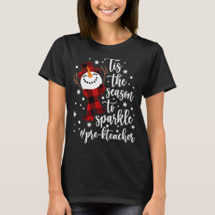 T-shirt C'Est La Saison Pour Éclater Pré K Enseignant