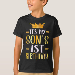T-shirt C'est l'anniversaire de mon fils de 1 an Joyeux 1