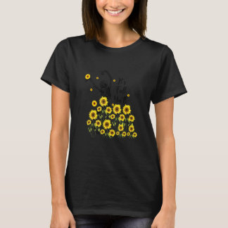 T-shirt C'est l'automne, votre tenue de tournesols de sque