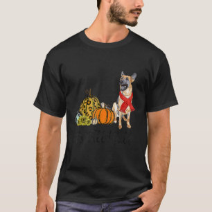 T-shirt C'est l'automne vous tous Berger allemand Hallowee