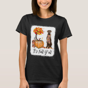 T-shirt C'Est L'Automne Y'Tous De Grands Amoureux de les c