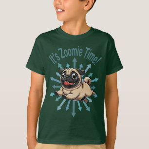 T-shirt C'est le Carlin de temps Zoomie