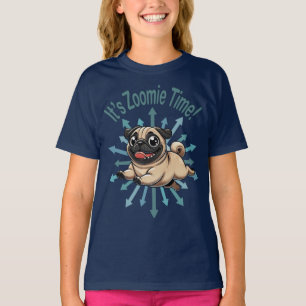 T-shirt C'est le Carlin de temps Zoomie