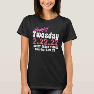 T-shirt C'est le Jour de l'Anniversaire 2.22.22 Jour de l'