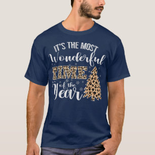 T-shirt C'Est Le Moment Le Plus Merveilleux De L'Année Leo