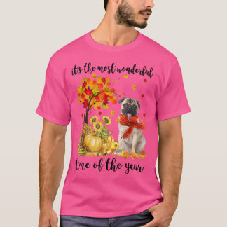 T-shirt C'Est Le Plus Merveilleux Citrouille Carlin Automn