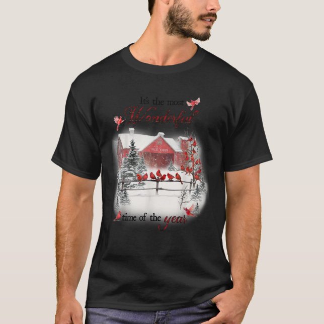 T-shirt C'est le plus merveilleux de l'année (Devant)