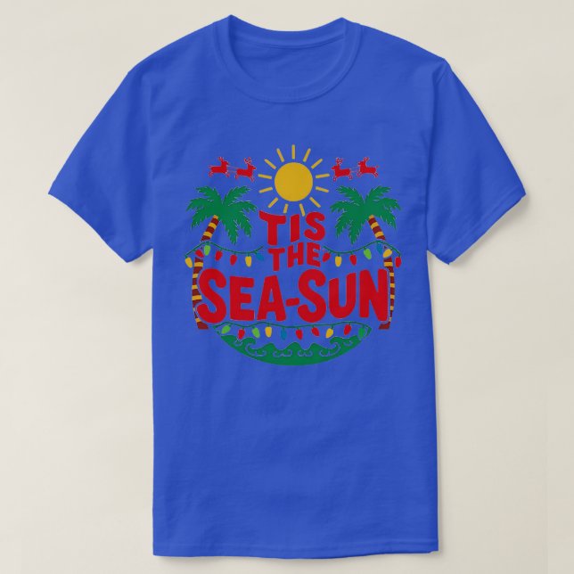 T-shirt C'Est Le Soleil De Mer (Design devant)