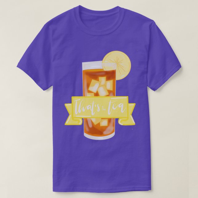 T-shirt C'est le thé 1 (Design devant)