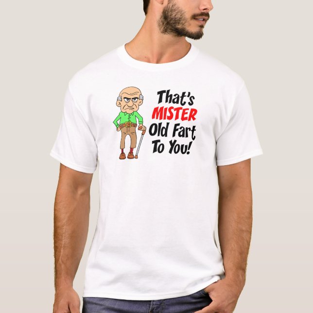 T-shirt C'est le vieux panier pour toi (Devant)