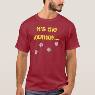 T-shirt C'est le voyage… pas la destination