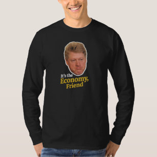T-shirt C'est l'Économie, Ami - Vintage Bill Clinton Po
