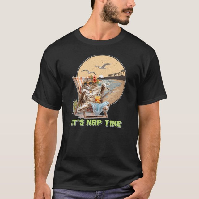 T-shirt C'est l'heure de la sieste (Devant)
