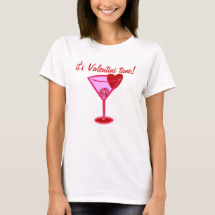 T-shirt c'est l'heure de Valentini ! Chemise Martini Saint