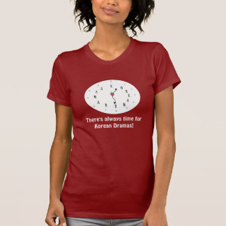 T-shirt C'est l'heure des Dramas coréennes !