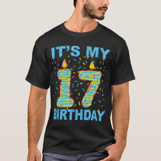 T-shirt C'Est Ma 17E Vierge Douce De 17 Ans