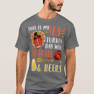 T-shirt C'Est Ma 43E Journée De Turquie Avec Et Bières Boi