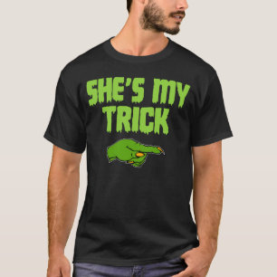 T-shirt C'est ma bête de mariés à l'Halloween