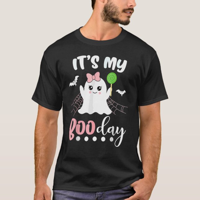 T-shirt C'Est Ma Boo Day Mignonne Halloween Anniversaire F (Devant)