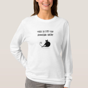 T-shirt C'Est Ma Chemise De Cat Qui Accroche