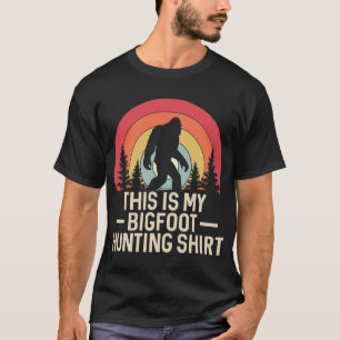 T-shirt C'Est Ma Chemise De Chasse Au Bigfoot