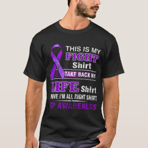 T-shirt C'Est Ma Chemise De Combat - Sensibilisation À L'I