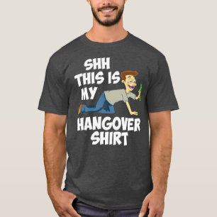 T-shirt C'est ma chemise de gueule de bois drôle cadeaux