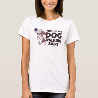 T-shirt C'Est Ma Chemise De Marche De Chien Avec Un Chien