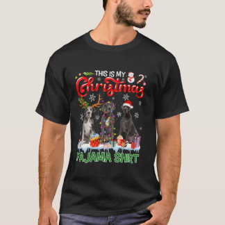 T-shirt C'Est Ma Chemise De Pajamas Père Noël Les Grands C