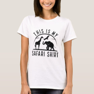 T-shirt C'est Ma Chemise De Safari