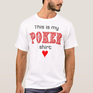 T-shirt C'est ma chemise de tisonnier (le coeur)