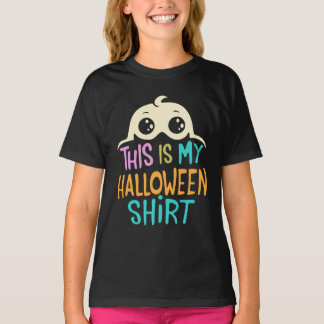 T-shirt C'est ma chemise Halloween