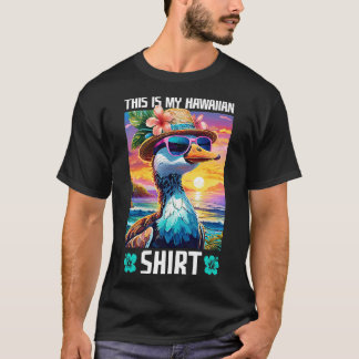 T-shirt C'Est Ma Chemise Hawaïenne Drôle Rétro Vintage Nen
