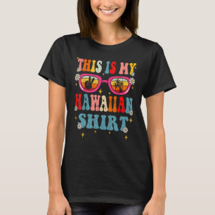 T-shirt C'Est Ma Fête De Vacances D'Été Hawaïen Famille B