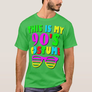 T-shirt C'est ma fête des années 90 Costume 80's 90