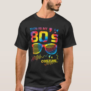 T-shirt C'Est Ma Fête Du Costume Des Années 80   Teintur