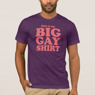 T-shirt C'est ma grande chemise gaie