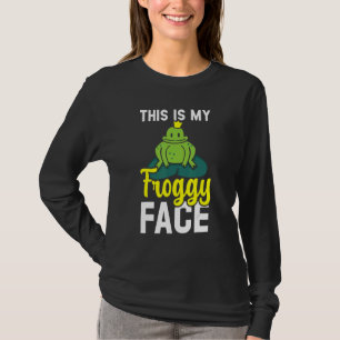 T-shirt C'Est Ma Grenouille Froggy Face Tadpole Amphibienn