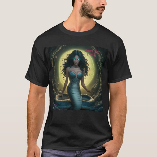 T-shirt C'est ma Lamia (Devant)