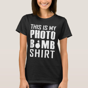 T-shirt C'Est Ma Photo Bomb Chemise Funny Photographe