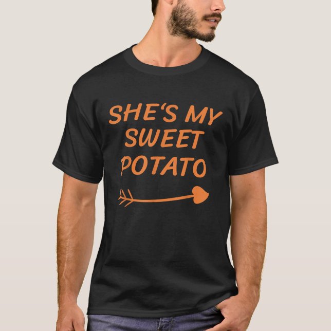 T-shirt C'est ma pomme de terre douce I Yam Thanksgiving C (Devant)