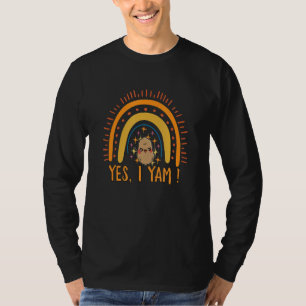 T-shirt C'est ma pomme de terre sucrée Oui je suis en trai