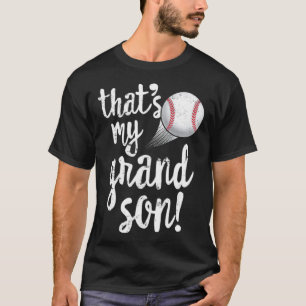 T-shirt C'est ma sorcière de mon petit-fils de baseball T 