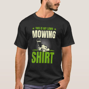 T-shirt C'est Ma Tondeuse À Gazon Pelouse Herbe Jardinie