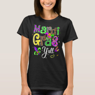 T-shirt C'est Mardi Gras Y'all Mardi Gras Party Costume